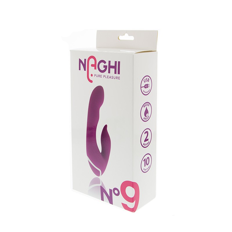 Wibrator-NAGHI NO.9 RECHARGEABLE DUO VIBRATOR